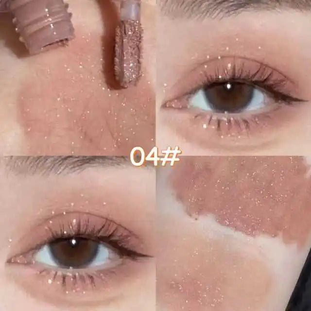 Brown Glitter Liquid Eyeshadow Stick