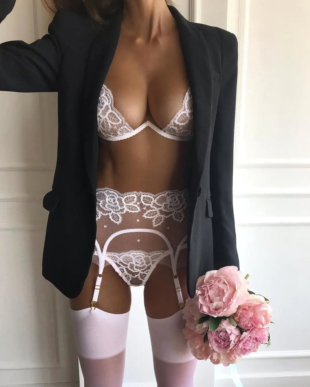 Embroidered Floral Lace