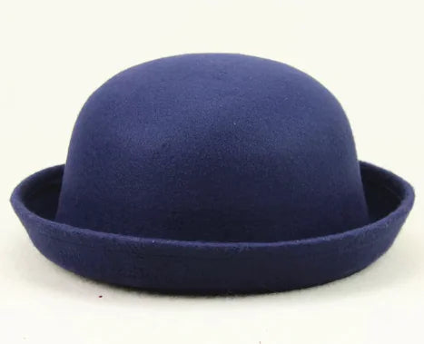 Wool Felt Hat - Vintage British Autumn Women's Hat