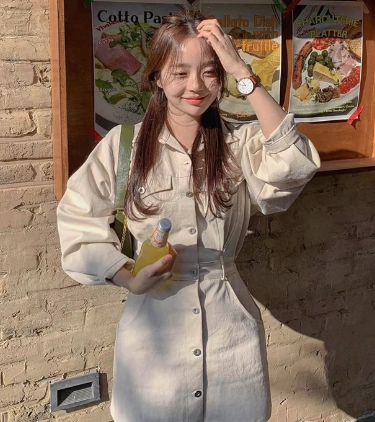 Soft Luxe Denim Dress