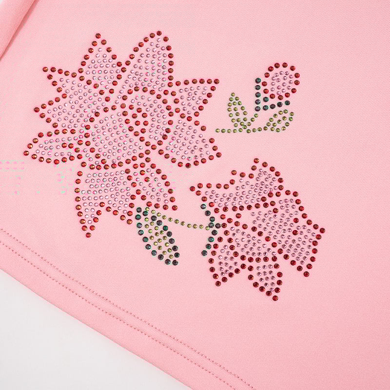 Rhinestone Bloom Dress