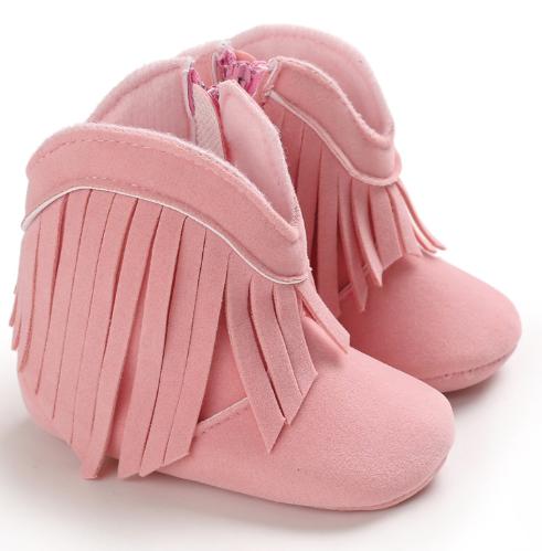 Princess Fringe Boots