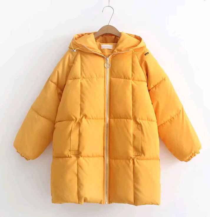 2020 Winter Sweet College Style Loose Cotton Jacket