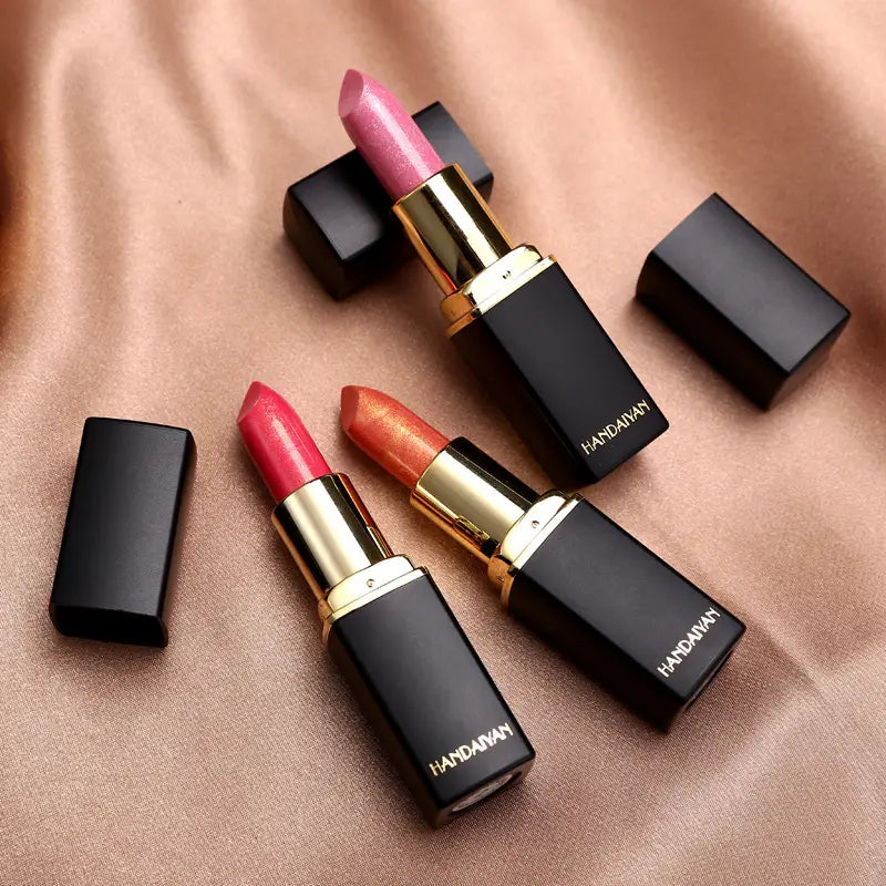 Shimmering Color-Changing Metallic Lipstick