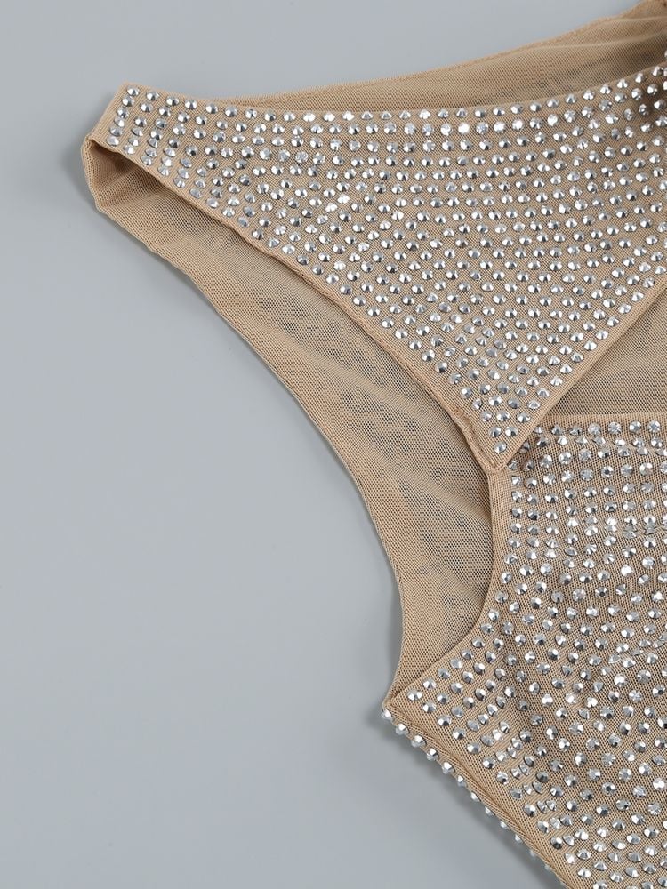 Flower Rhinestone Glamour