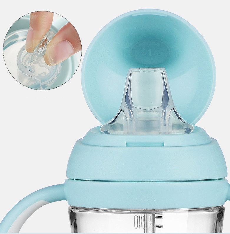 Baby Duckbill Straw Training Drinking Cup