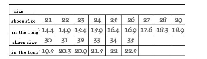 Children's Princess Shoes Elegance