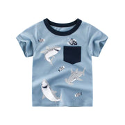 Children's Cartoon T-Shirt Design for Kids