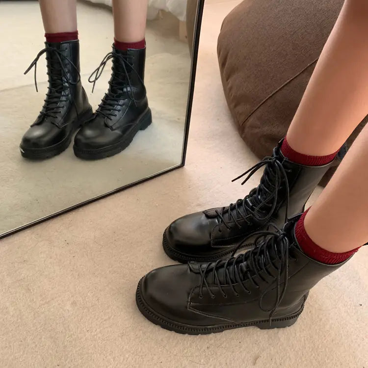 Motorcycle Boots, British Style, Martin Boots