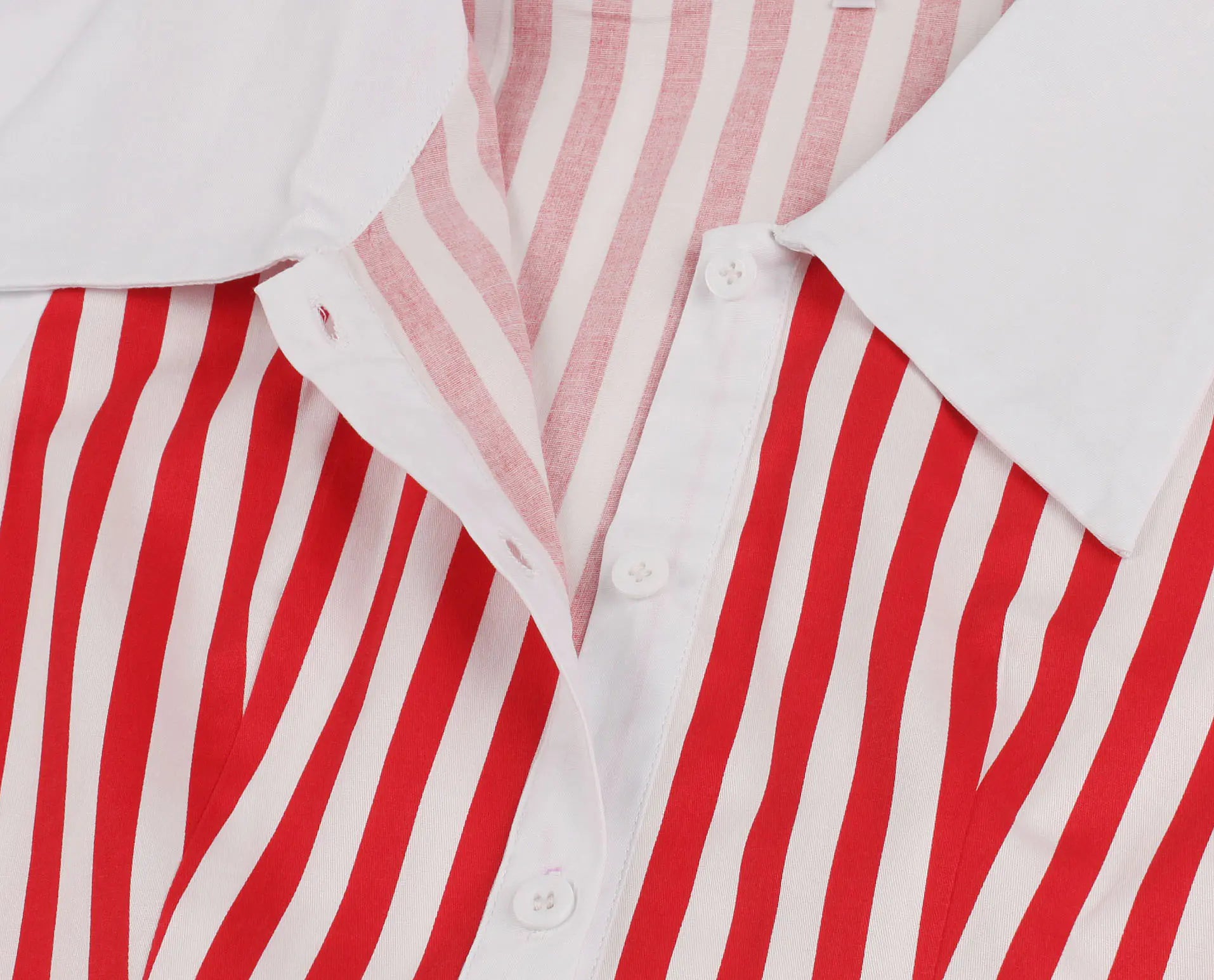 Stylish Summer Striped Dress with Short Sleeves for Women