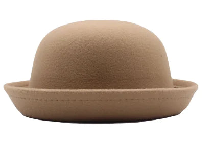 Wool Felt Hat - Vintage British Autumn Women's Hat