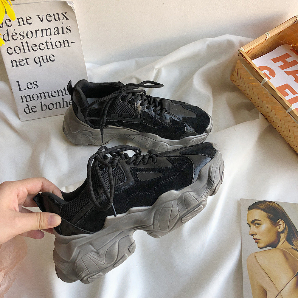 Platform Sponge Cake Dad Sneakers