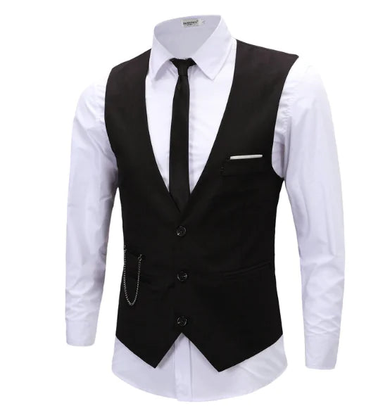 Asymmetrical Suit Jacket for Men