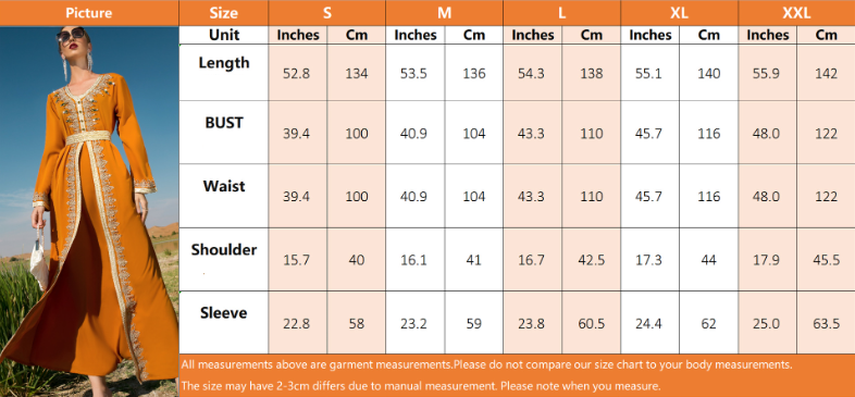 Orange Artisan Dress