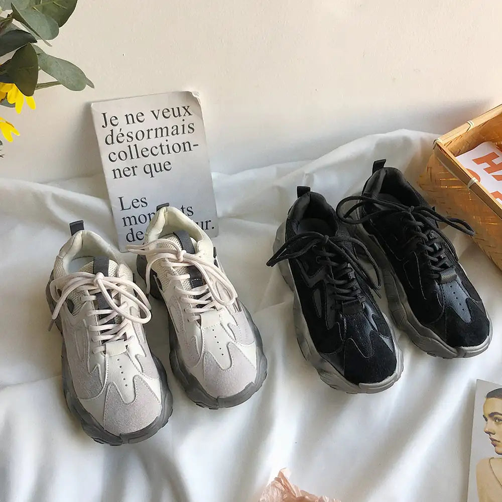 Platform Sponge Cake Dad Sneakers