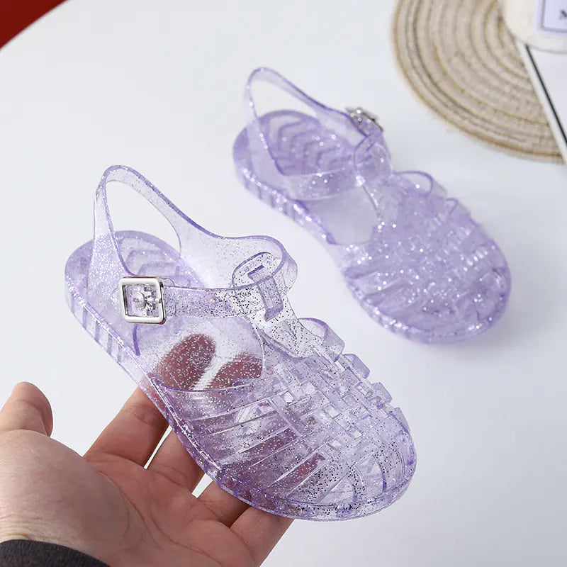 Children's Crystal Cave Soft Bottom Beach Sandals