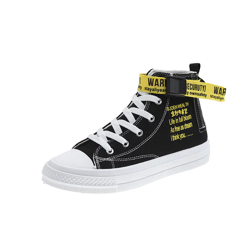Autumn Canvas High-Top Sneakers