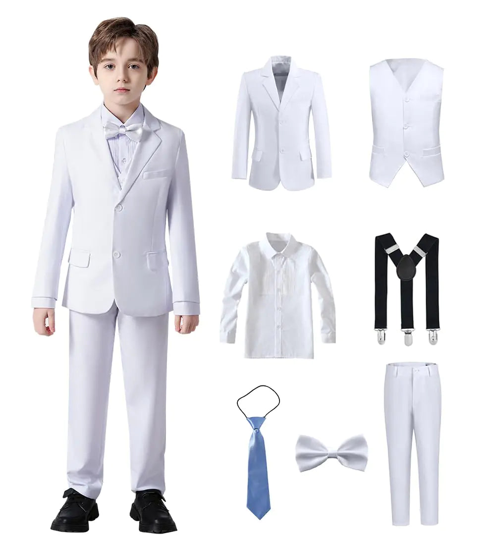 7-Piece Slim Fit Formal Suit Set