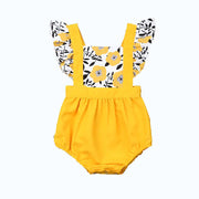 Floral Summer Infant Romper for Spring and Autumn