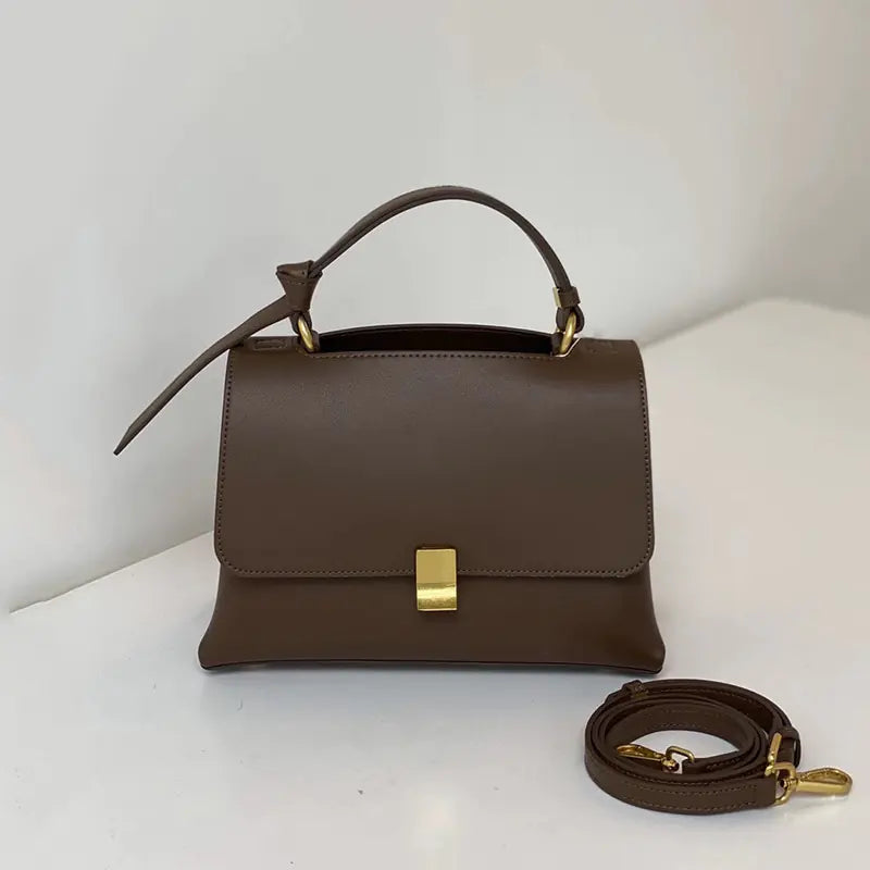 2024 Women's Genuine Leather Tote and Shoulder Bag