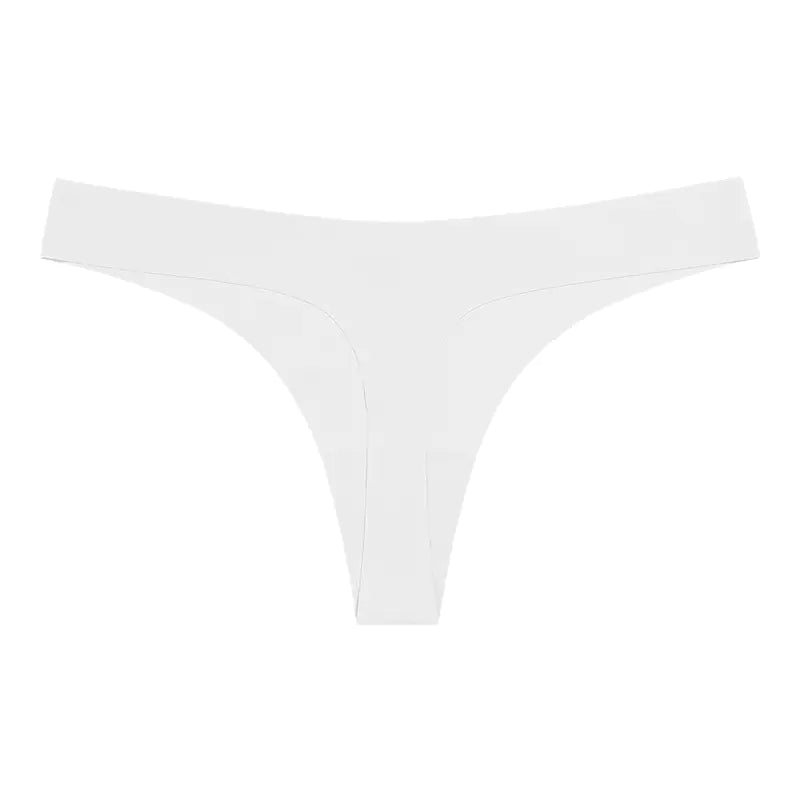 Seamless T-Back Women's Underwear with Cotton Crotch