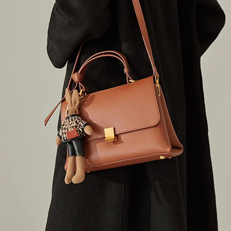 2024 Women's Genuine Leather Tote and Shoulder Bag