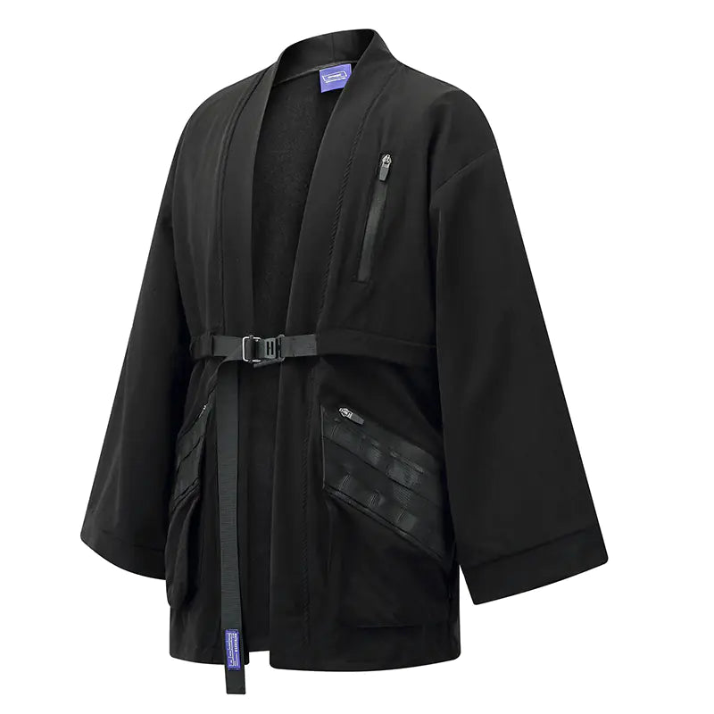Cyberpunk Dark Loose Sleeve Trench Coat