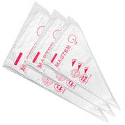 100pcs Disposable Transparent Piping Bags for Baking