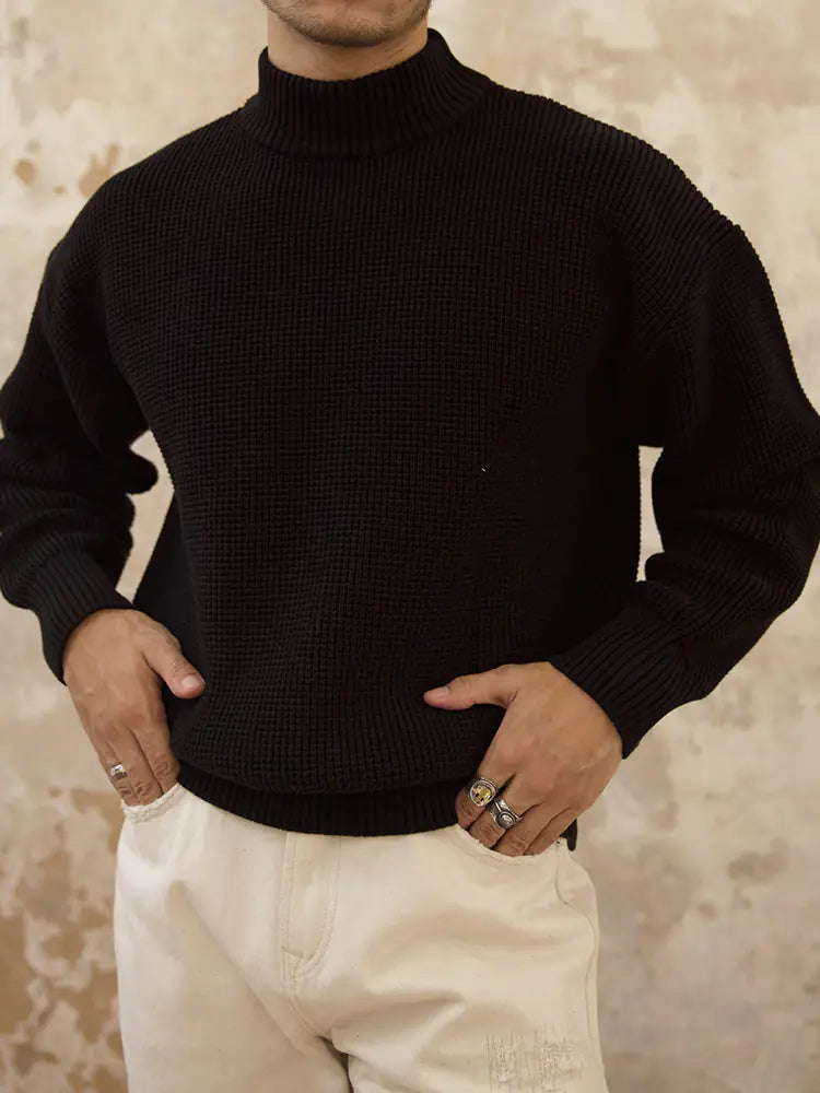 Drop-Shoulder American Retro Top