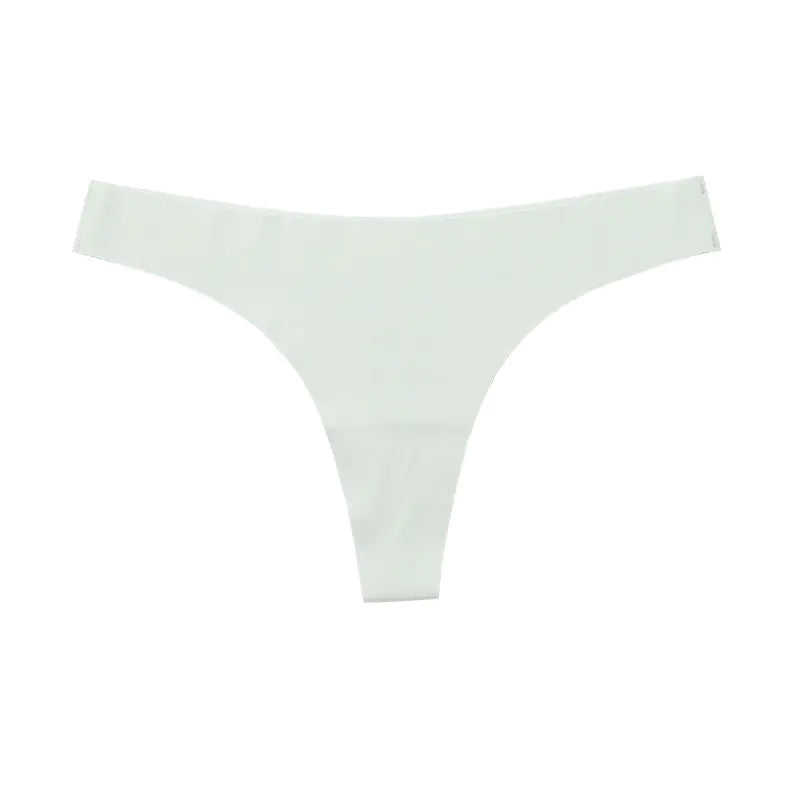 Seamless T-Back Women's Underwear with Cotton Crotch