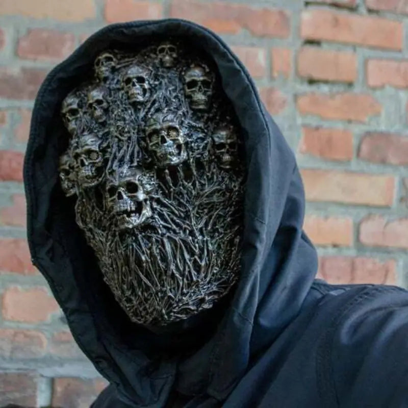 Steampunk Doom Skeleton Mask for Halloween Costume