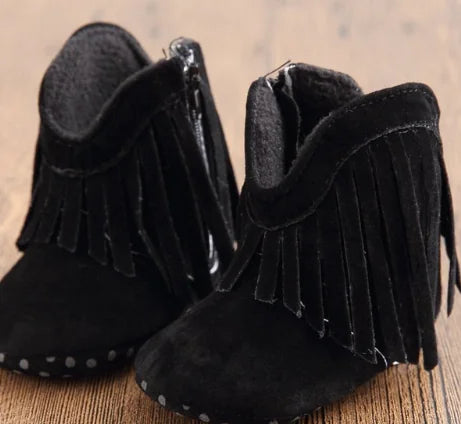 Princess Fringe Boots