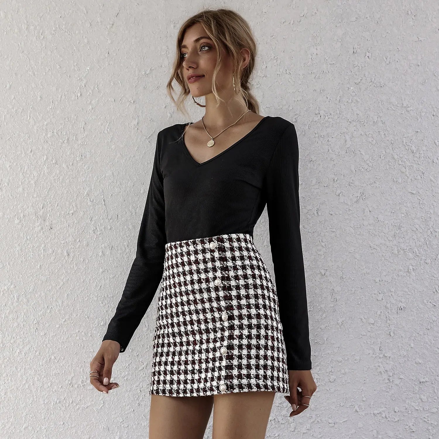 A-Line Skirt for Women in European and American Style