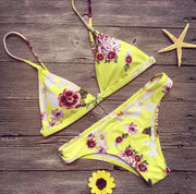 Printed Bikini Set, Two-Piece Swimsuit