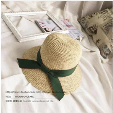 Korean Style Wide Brim Sun Hat for Women