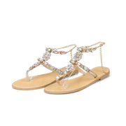 All-Match Crystal Sandal Elegance