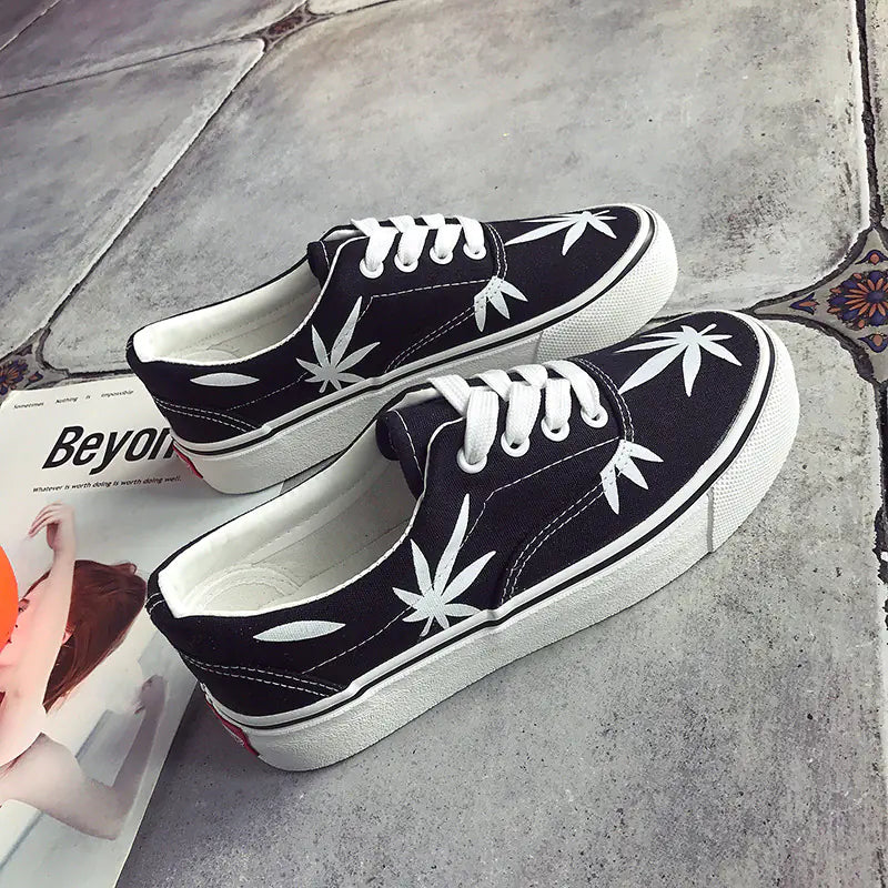 2019 Korean Style Canvas Sneakers for Women
