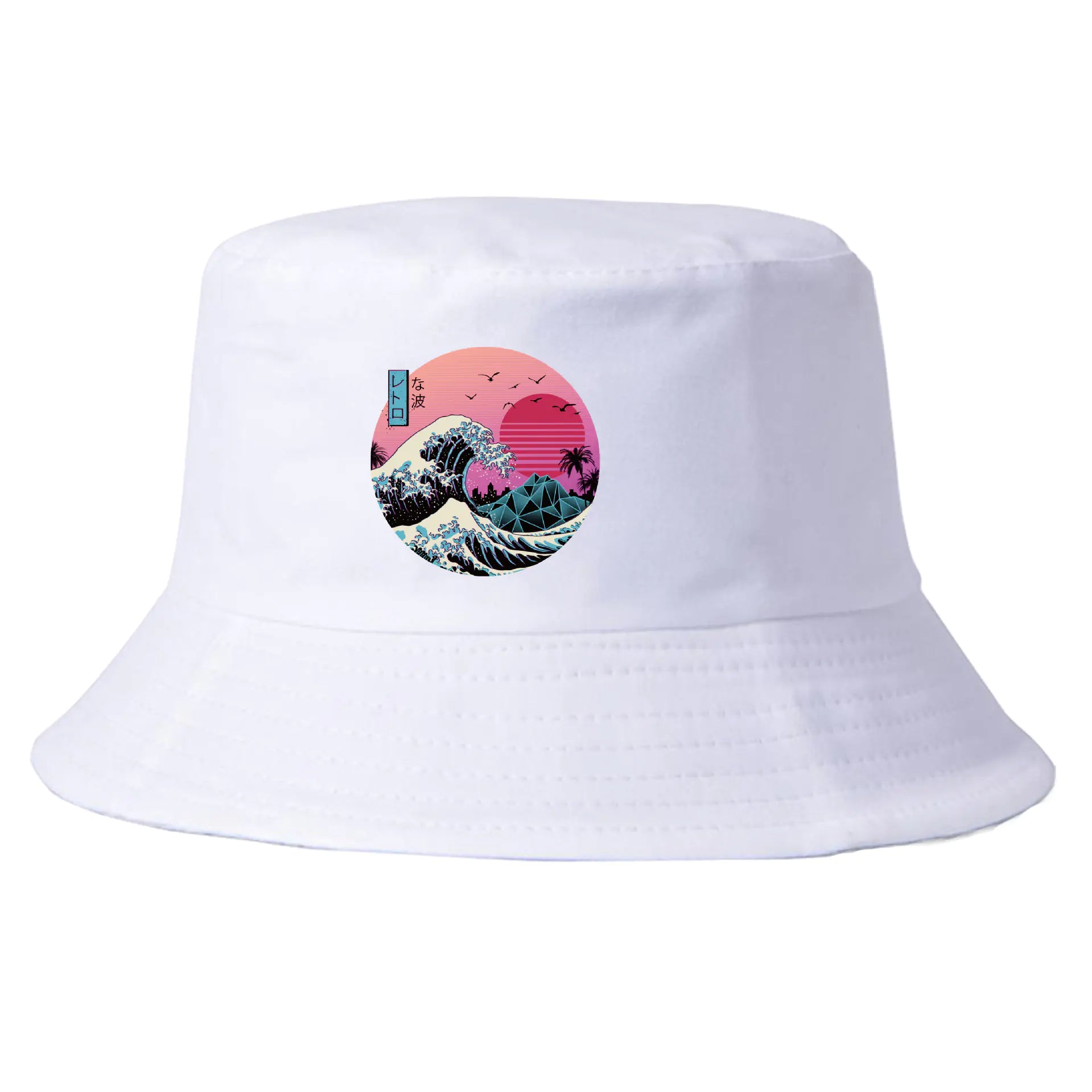Casual Print Fisherman Hat for Outdoor Sun Protection