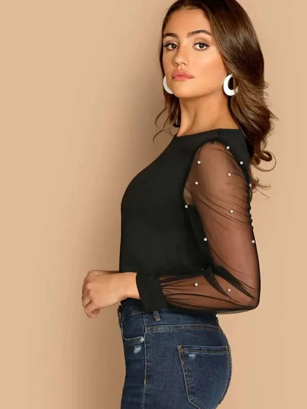 Celestial Contrast Top