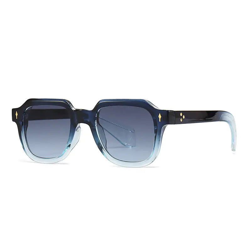 Retro Artistic Sunglasses with Blue Light Protection