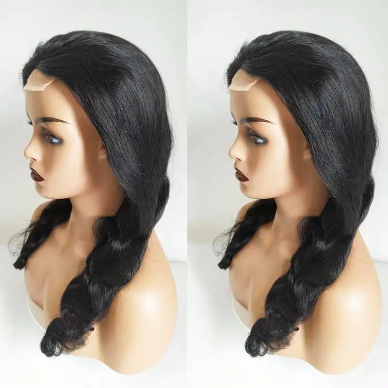 Body Wave Human Hair Lace Closure Wig