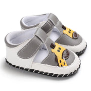 Infant Soft Sole Shoes - Giraffe and Elephant Designs