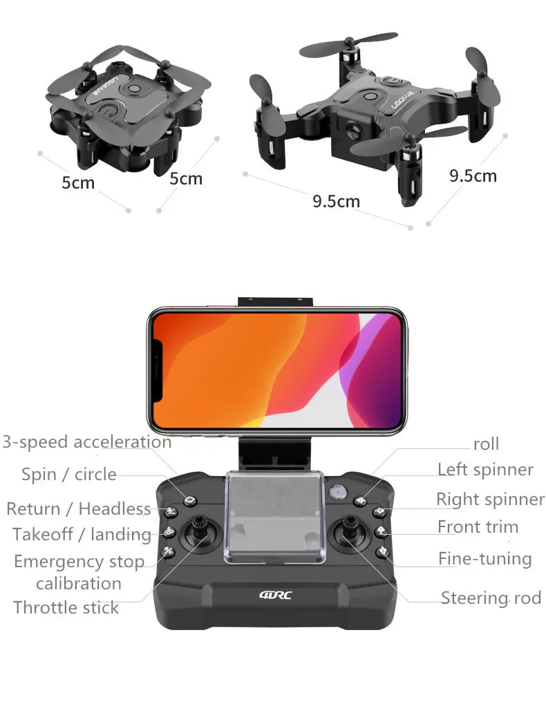 4K Mini Adventure Drone
