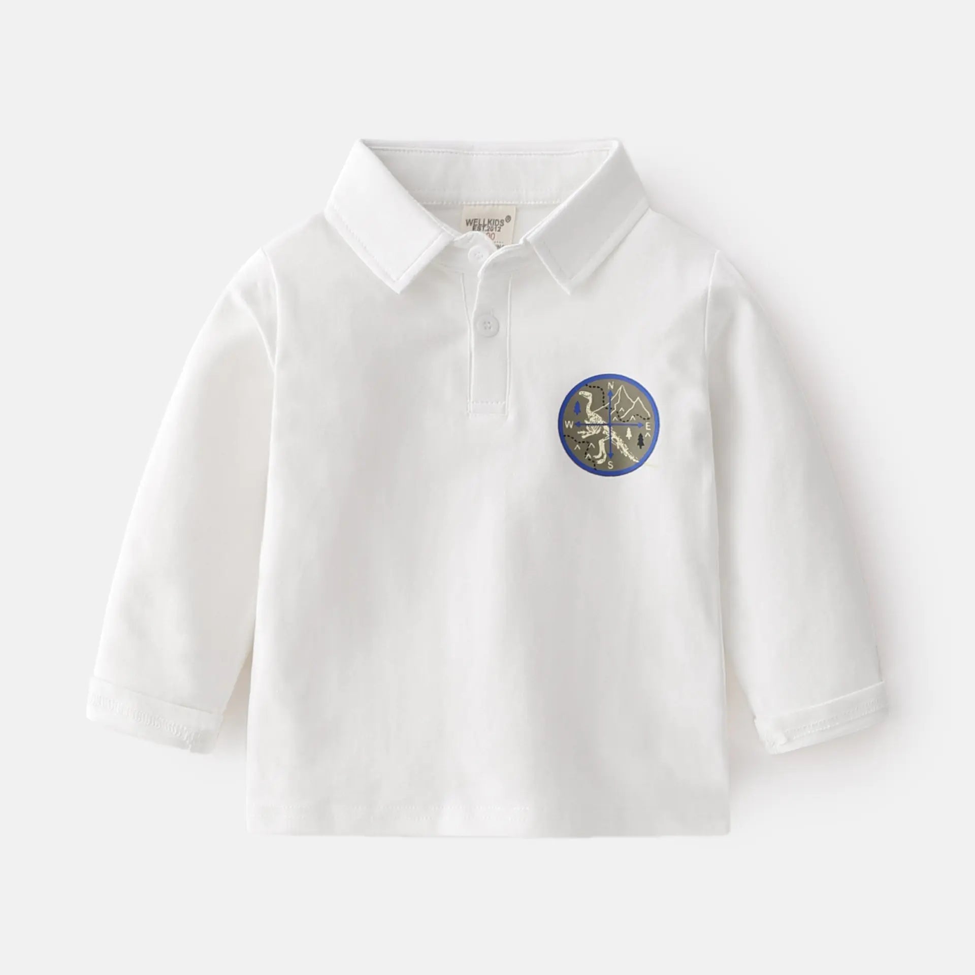 Trendy Long Sleeve POLO Shirt for Fans