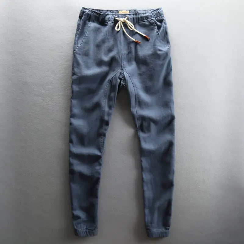 Men's Casual Linen Pants for Spring and Summer