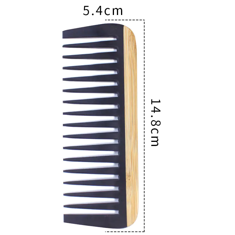 Natural Bamboo Hair Comb Collection