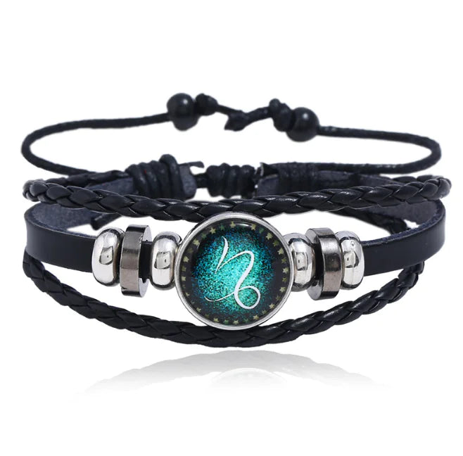 Zodiac Bracelet for Men and Women - Glow in the Dark