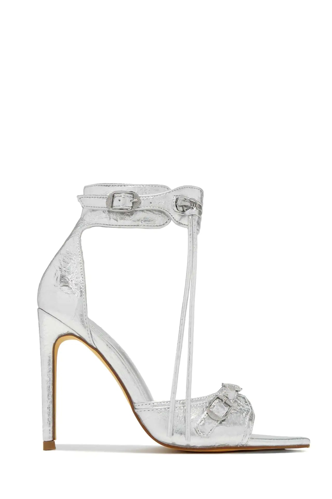 11cm High Heel Peep-Toe Sandals Stiletto Glamour