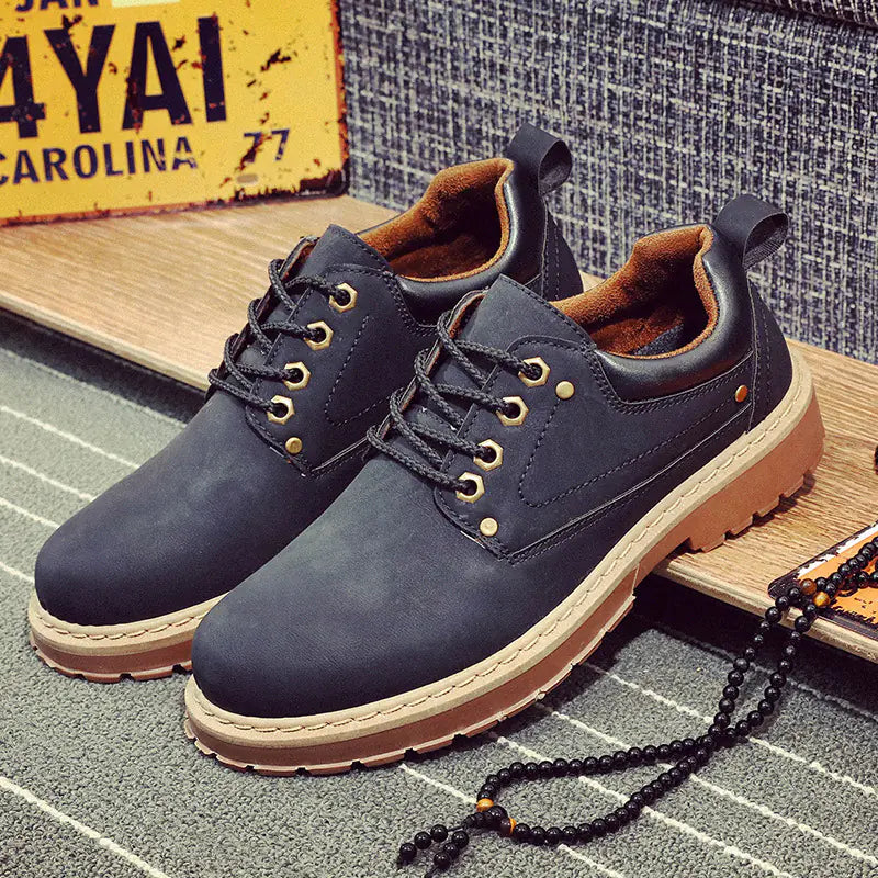 Men's Retro British Style Martin Boots Casual Shoes