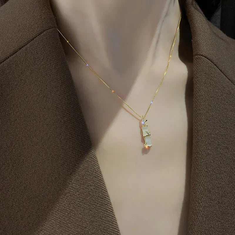 Bamboo Strength Elegance Necklace
